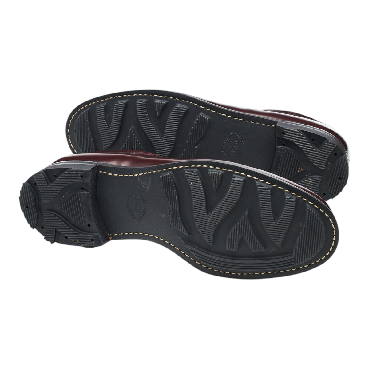 'Newbridge 2' Burgundy Leather Derby UK 10 G