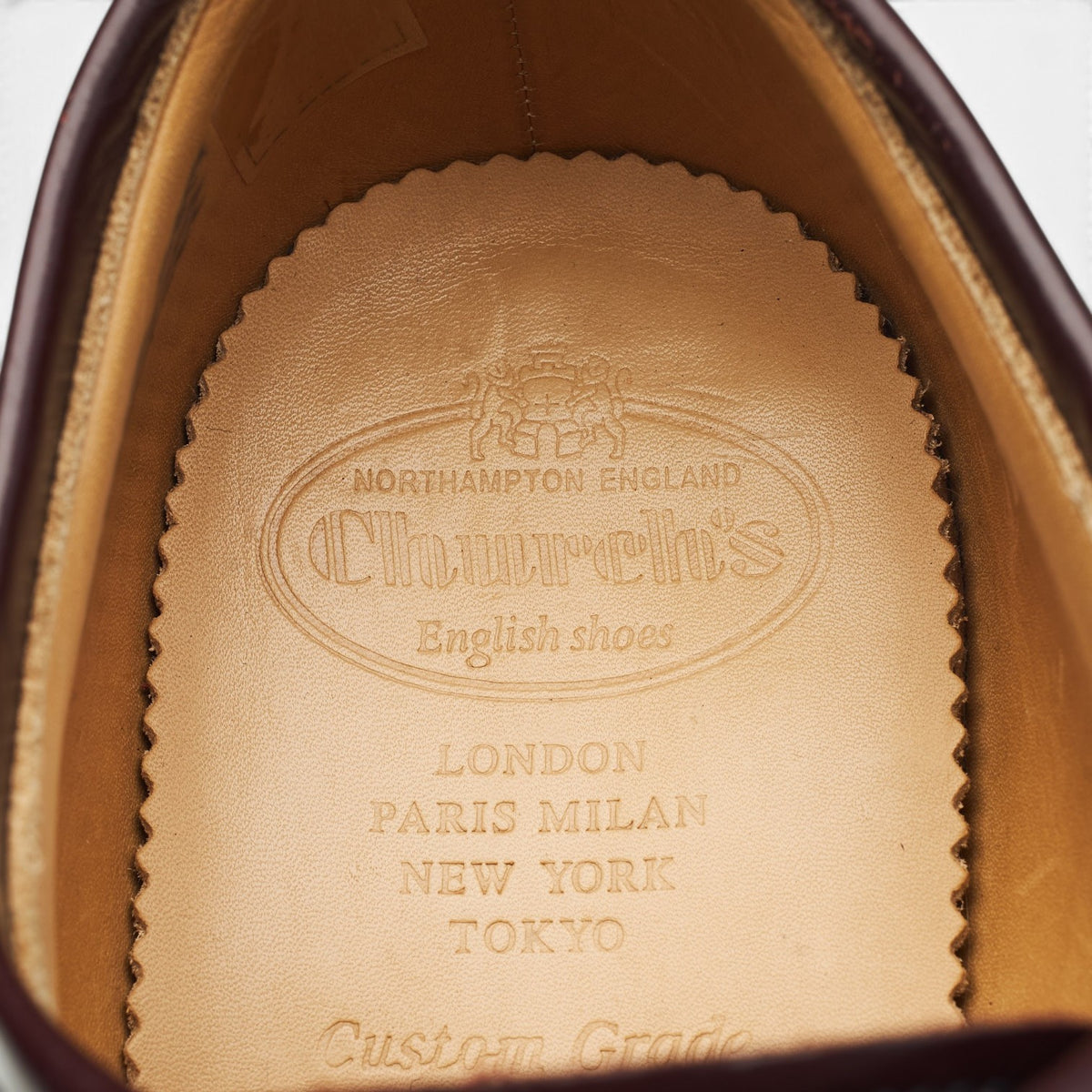 'Newbridge 2' Burgundy Leather Derby UK 10 G