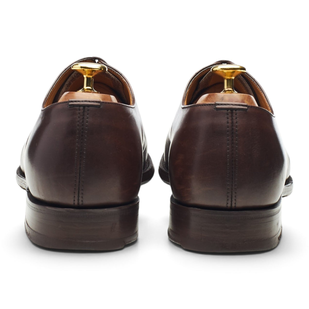 'Consul' Dark Brown Leather Oxford UK 8.5 F