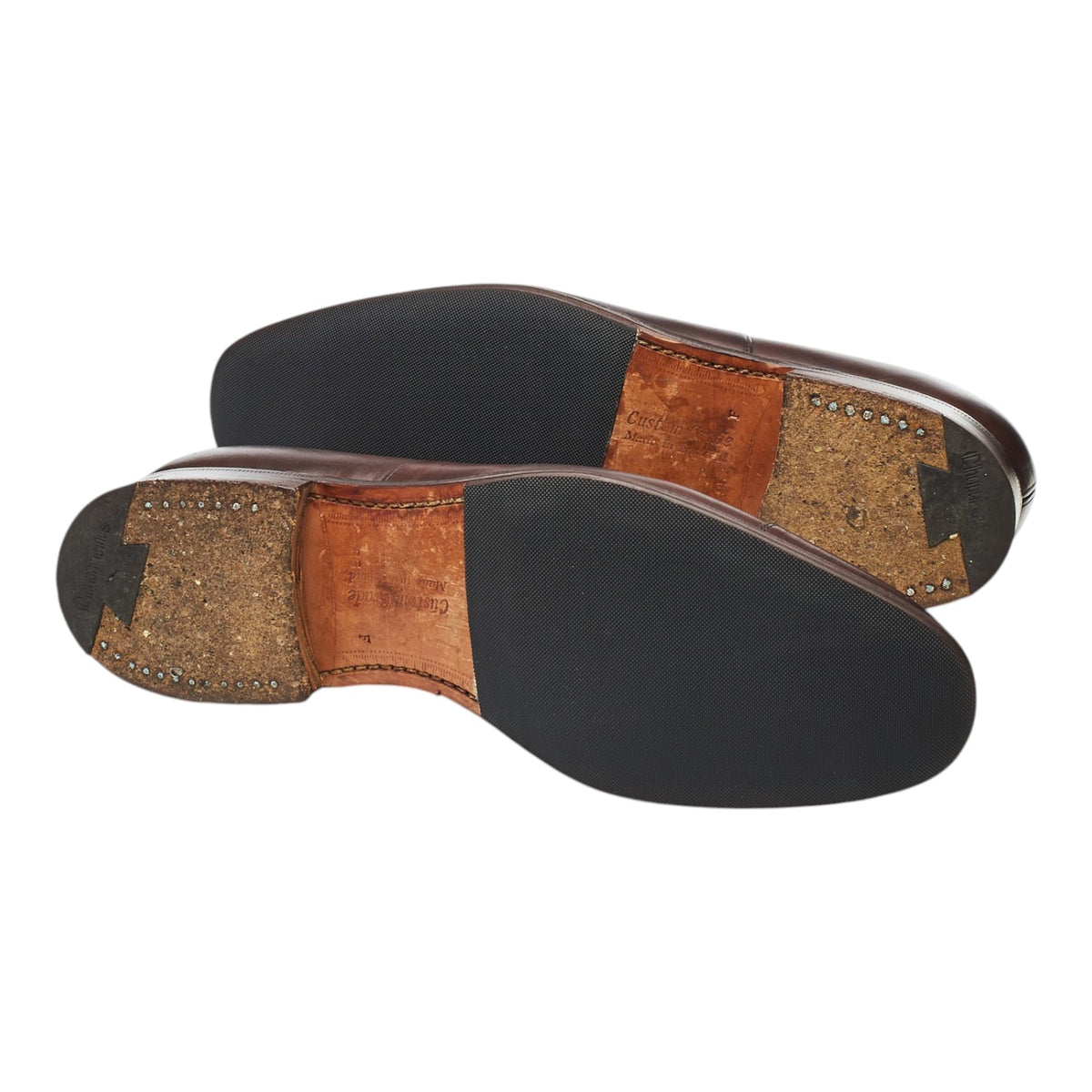 'Consul' Dark Brown Leather Oxford UK 8.5 F