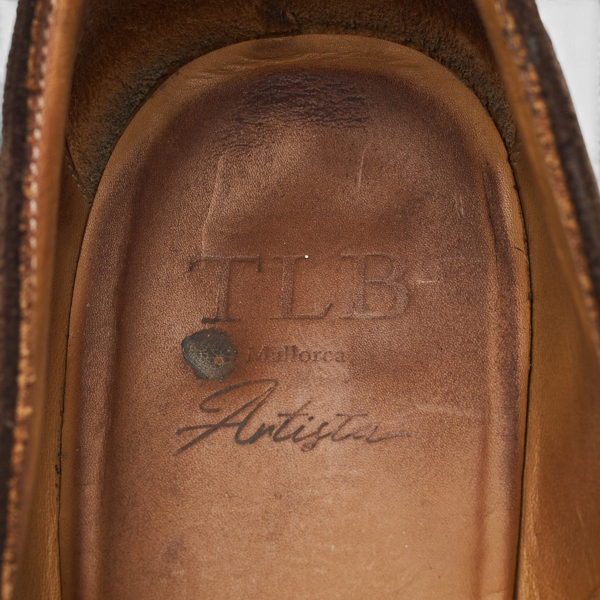 '144 Artista' Dark Brown Suede Tassel Loafers UK 10.5