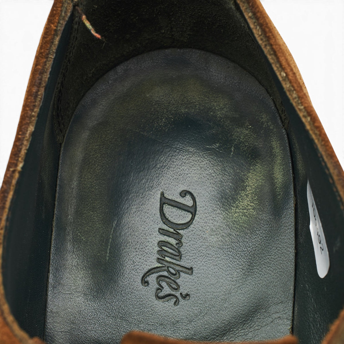 'August' Snuff Brown Suede Derby UK 8