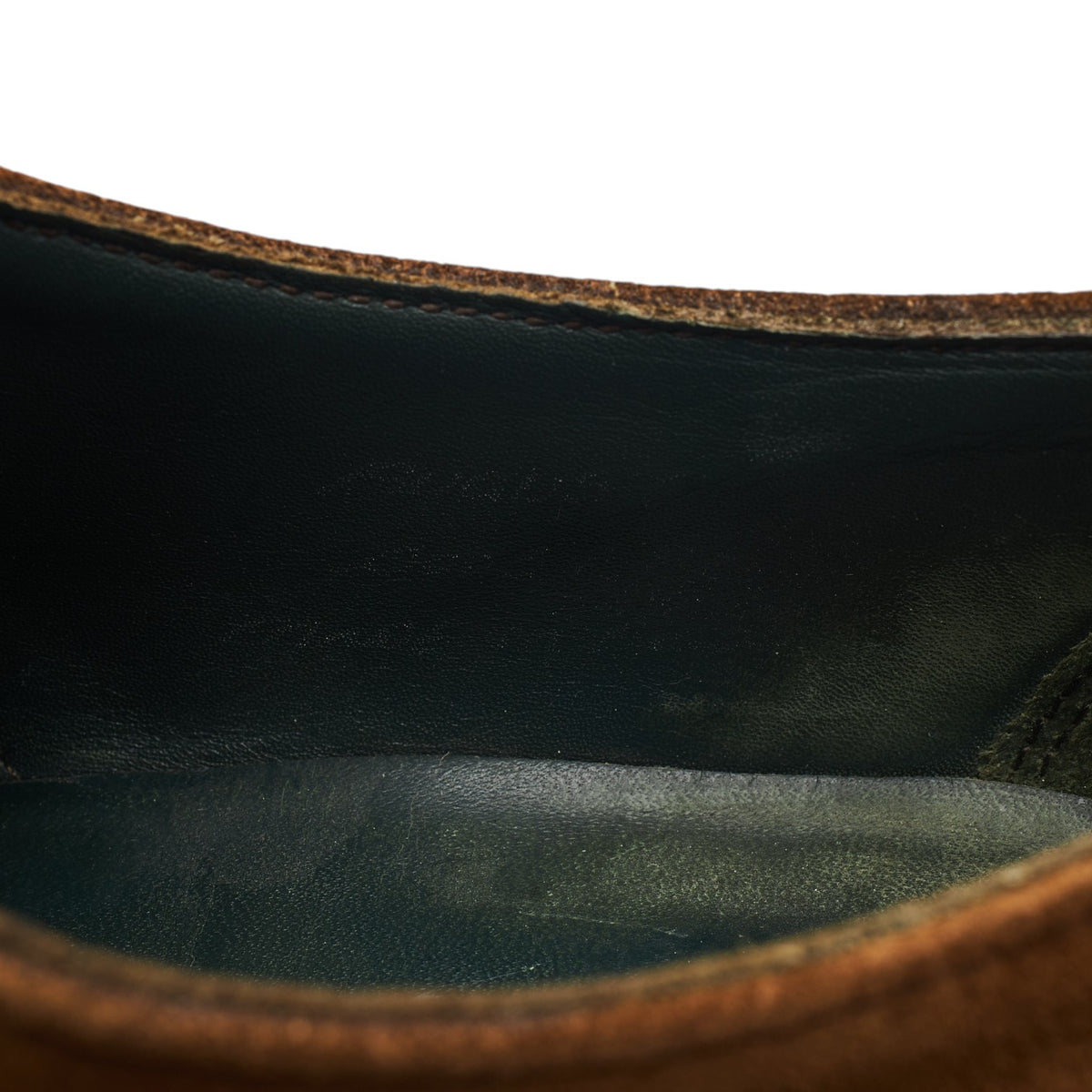 'August' Snuff Brown Suede Derby UK 8