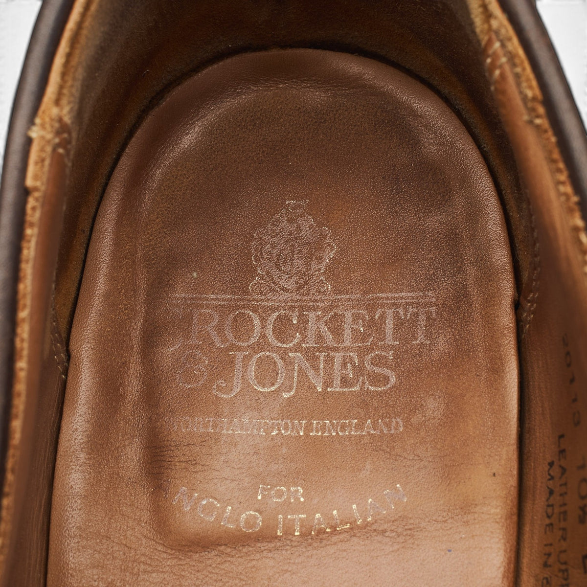 'Studridge' Dark Brown Suede Tassel Loafers UK 10.5 E
