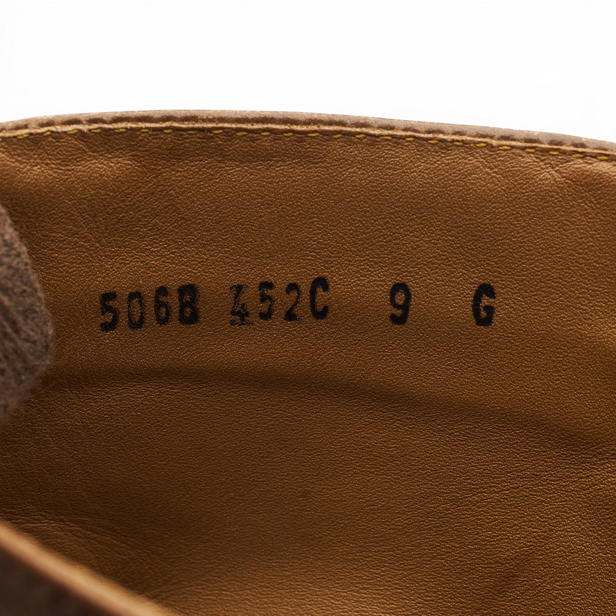 'Fred' Brown Grain Leather Brogues Boots UK 9 G