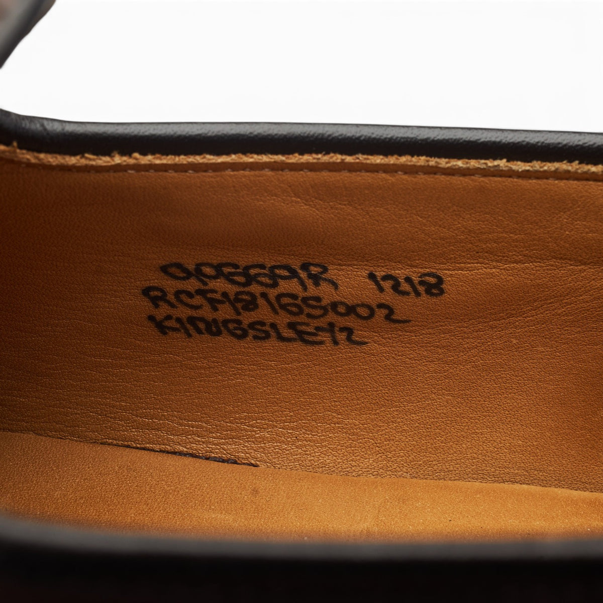 'Kingsley 2' Dark Brown Leather Tassel Loafers UK 9 G