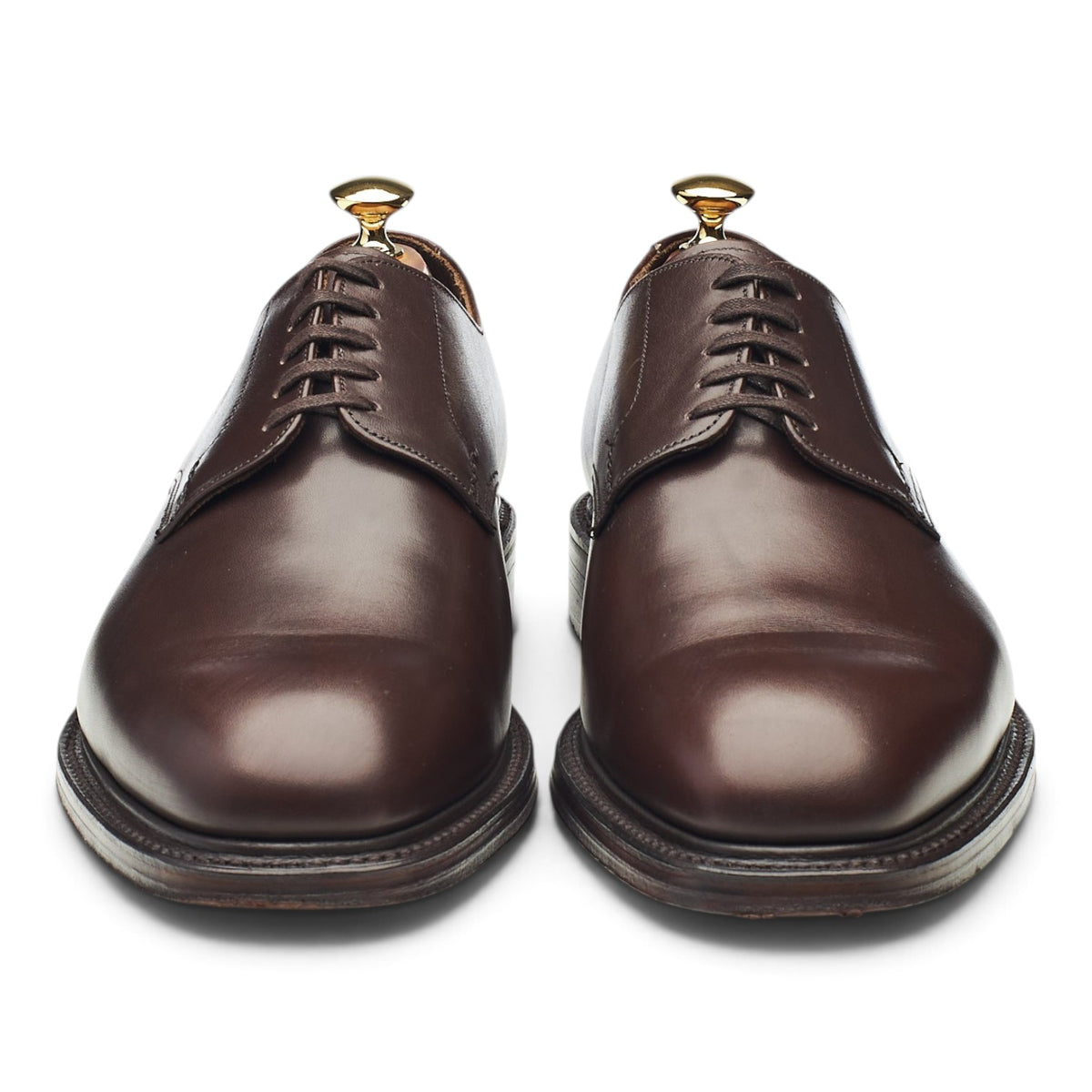 Dark Brown Leather Derby UK 9 G