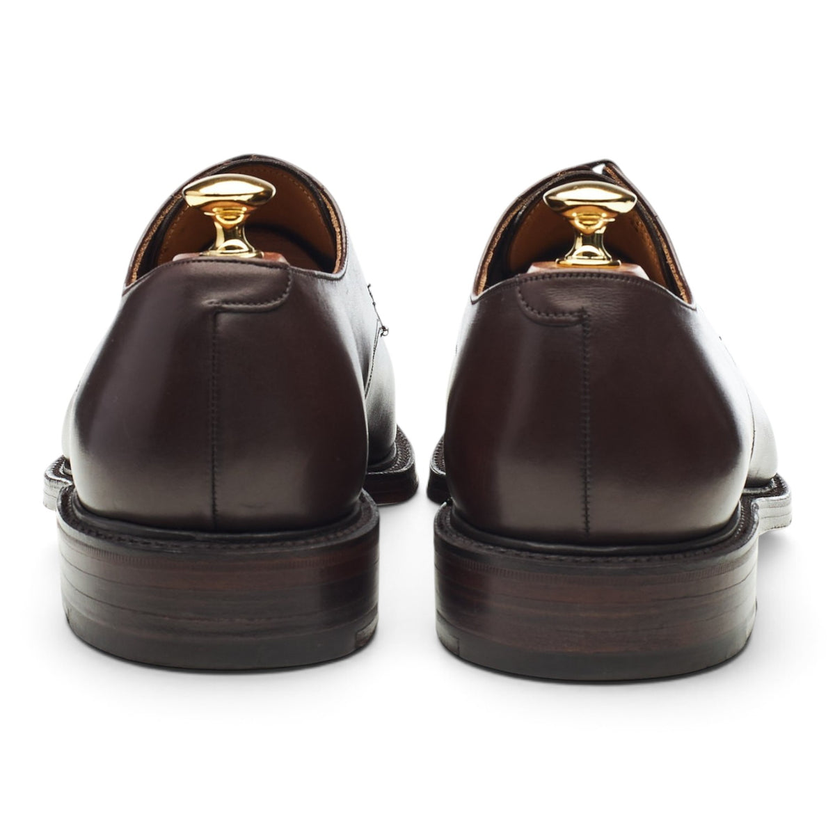 Dark Brown Leather Derby UK 9 G