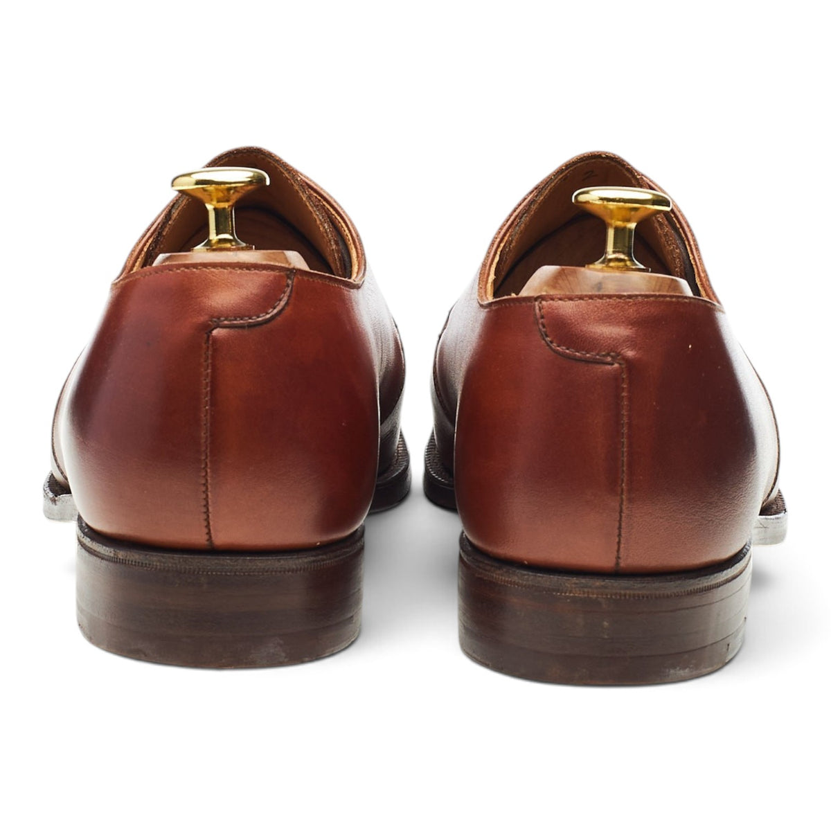'Dartmouth' Tan Brown Leather Derby UK 8.5 E