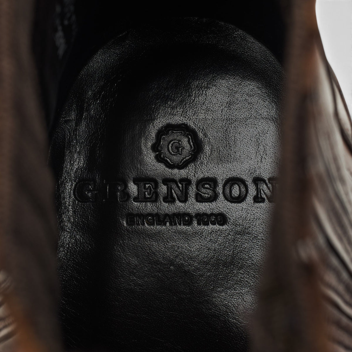 Dark Brown Leather Chelsea Boots UK 7.5 F