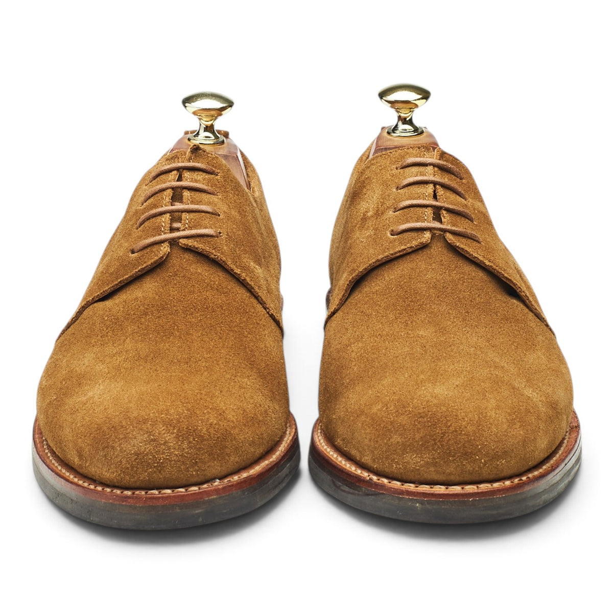 Snuff Brown Suede Derby UK 7 G