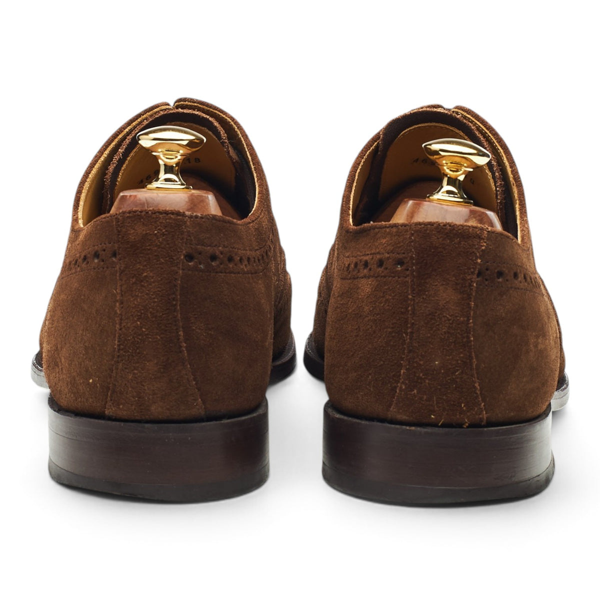 'Hampstead' Brown Suede Oxford Brogues UK 10 G