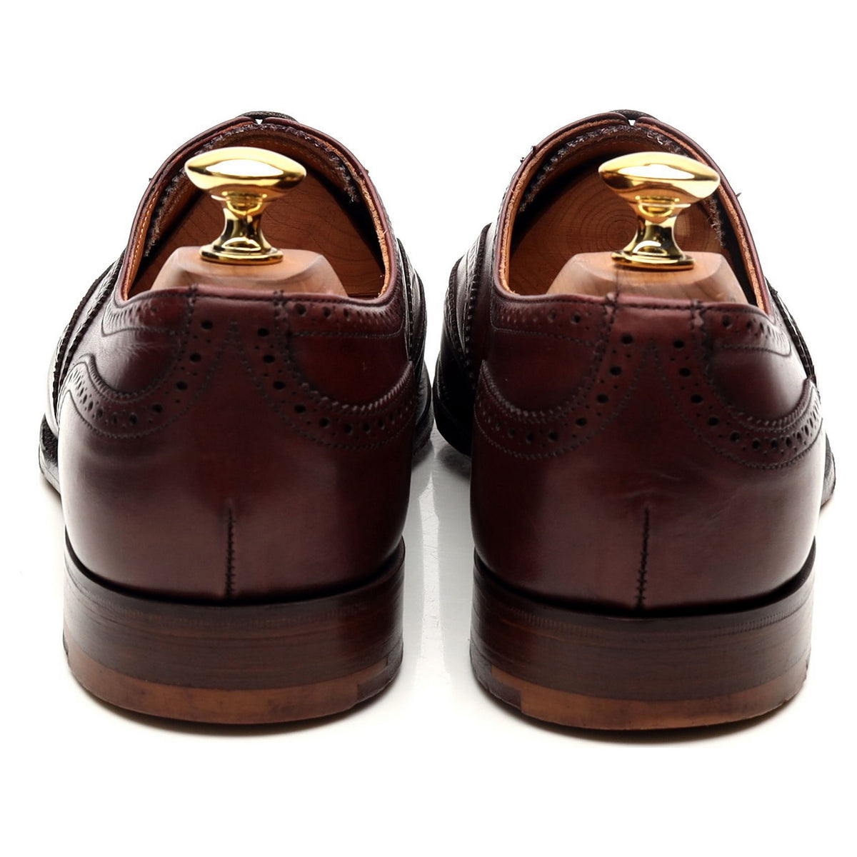 Women&#39;s &#39;Maisie&#39; Burgundy Leather Brogues UK 6.5 D