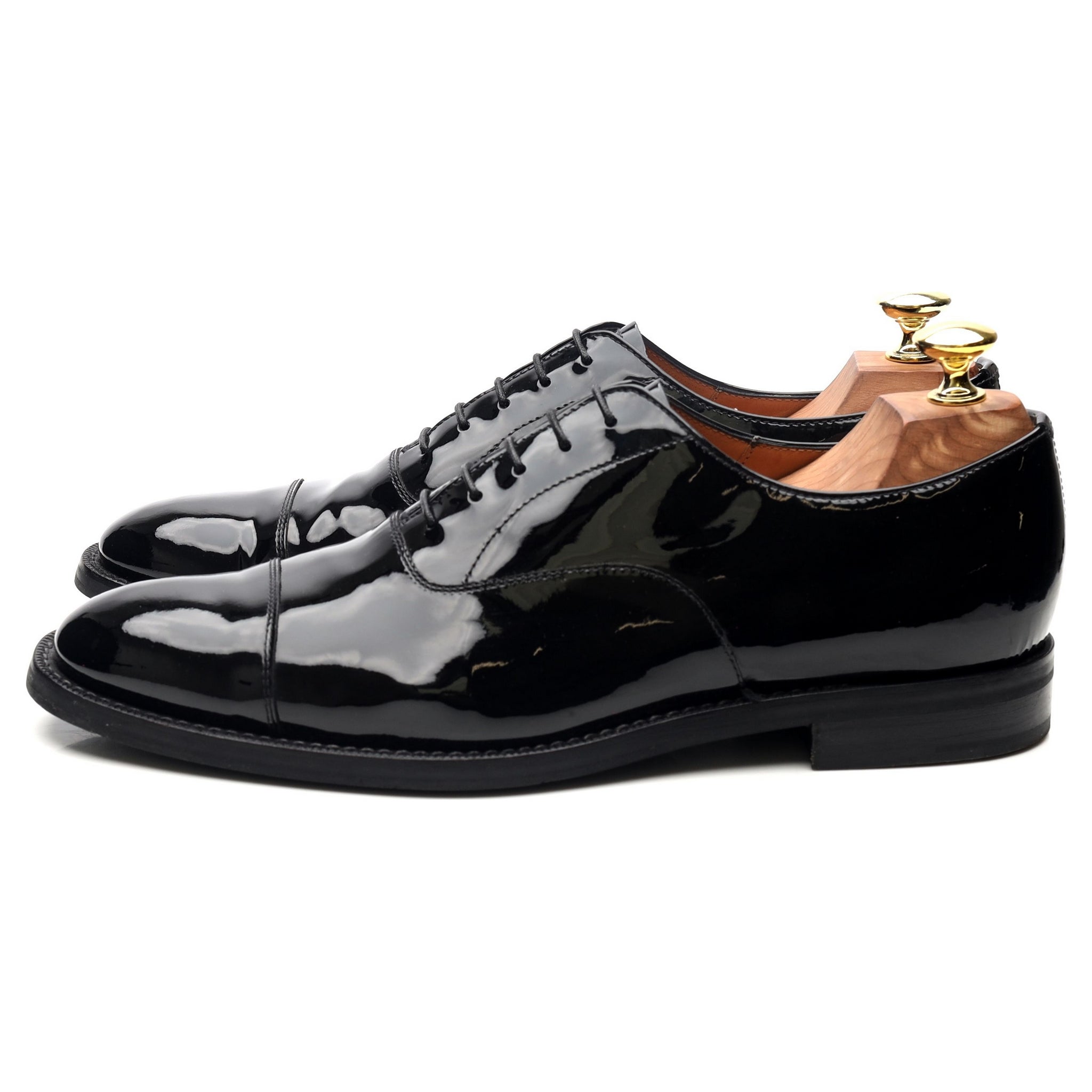 Women's black patent leather best sale oxford shoes