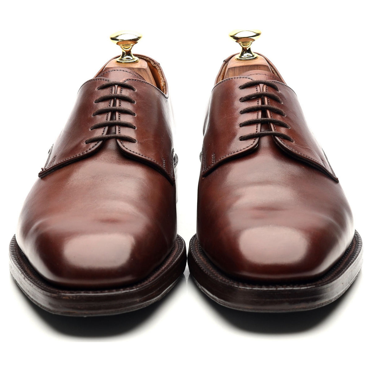 Brown Leather Derby UK 8 F