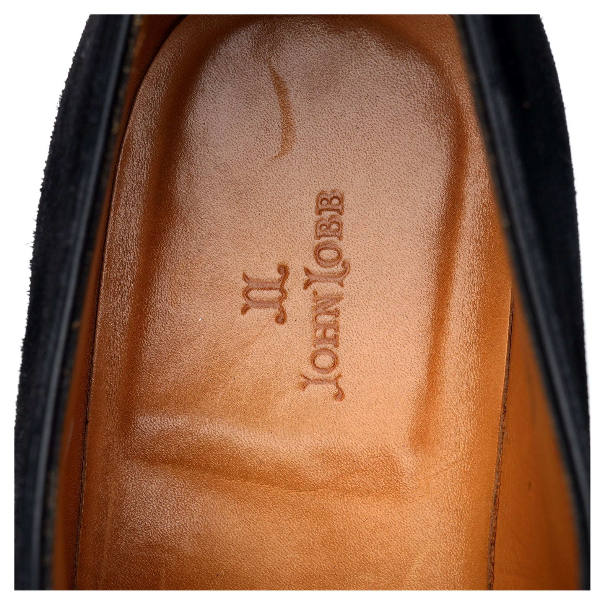 Avon' Black Suede Oxford UK 10 E - Abbot's Shoes