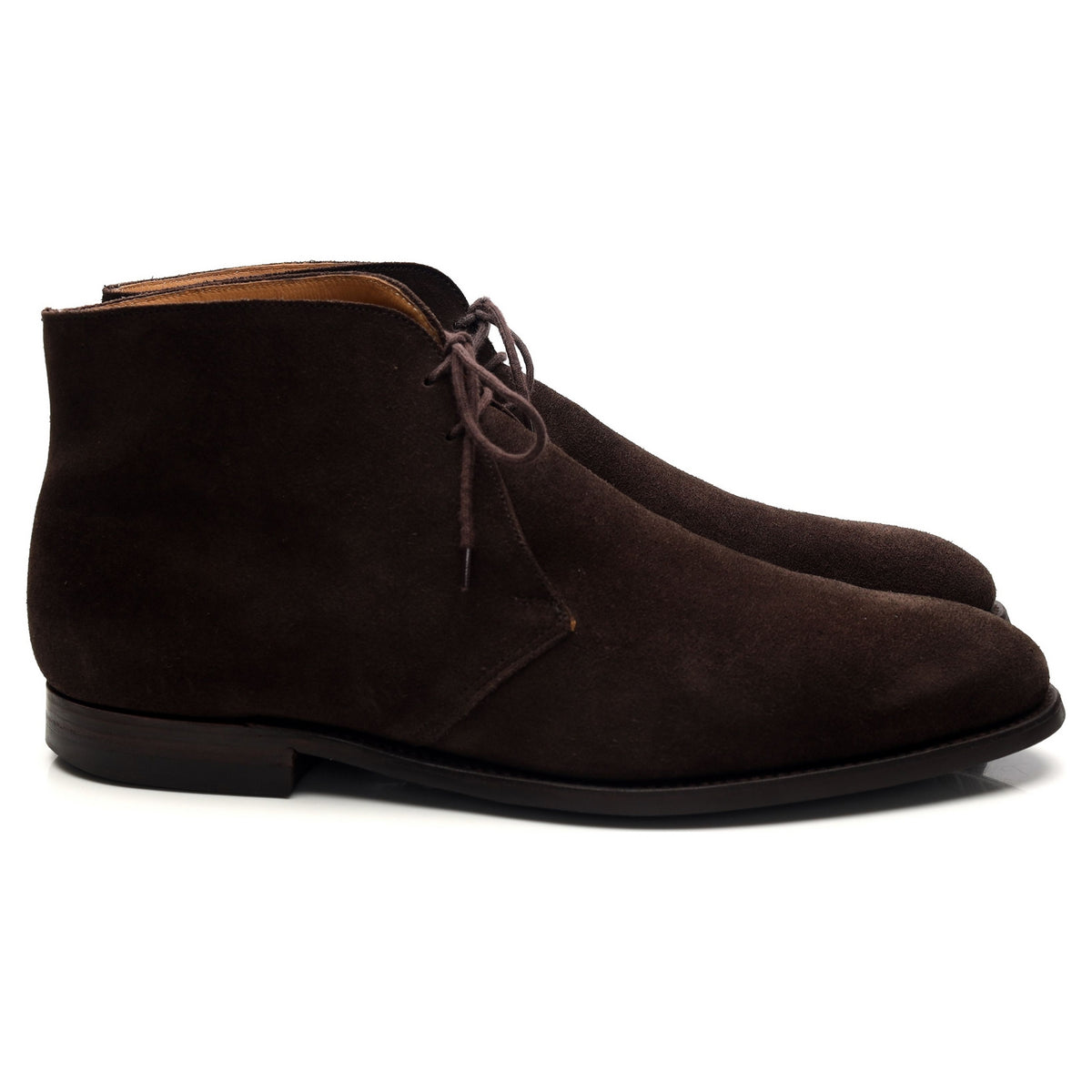 &#39;Upton&#39; Dark Brown Suede Chukka Boots UK 10 E