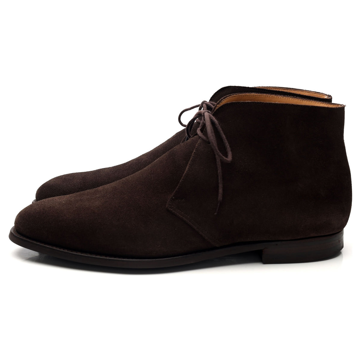 &#39;Upton&#39; Dark Brown Suede Chukka Boots UK 10 E