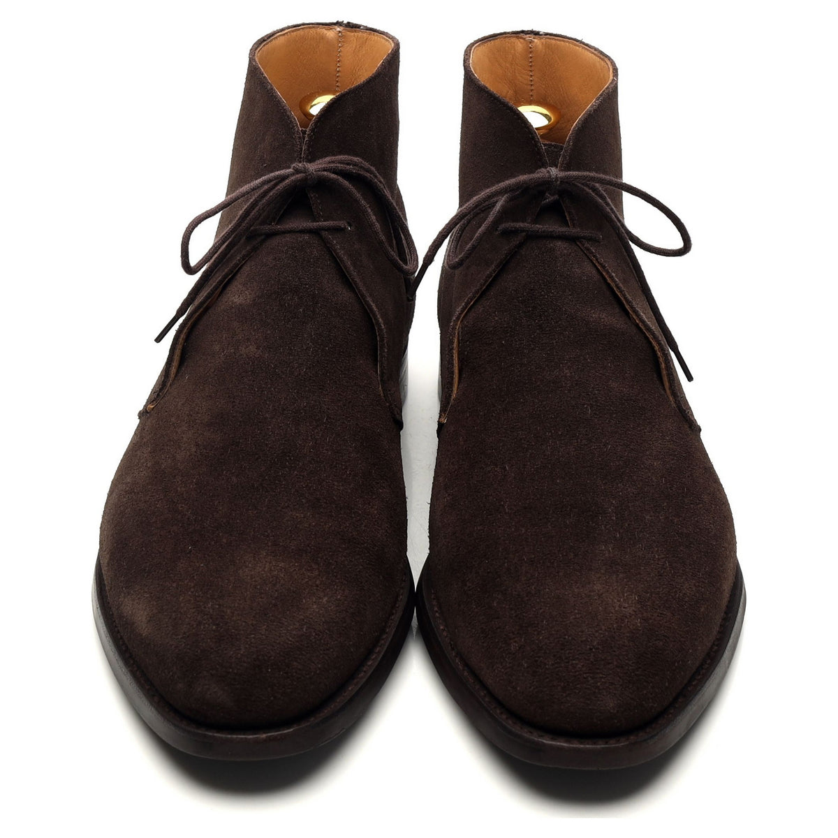 &#39;Upton&#39; Dark Brown Suede Chukka Boots UK 10 E