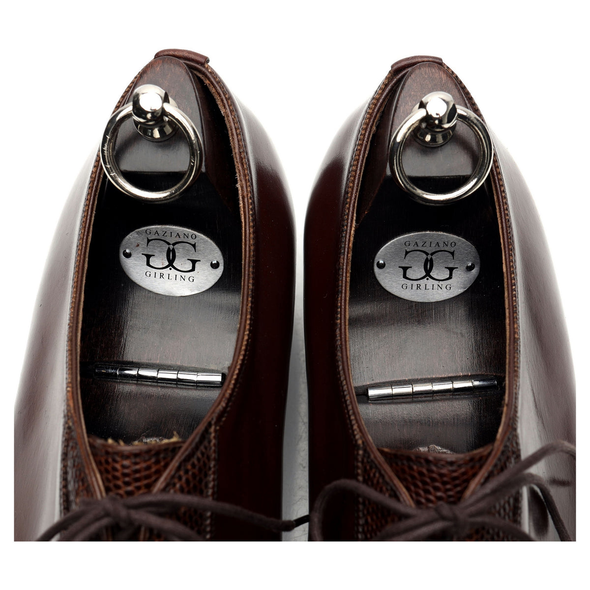 Bespoke Dark Brown Leather Derby UK 9.5 E / UK 10 D