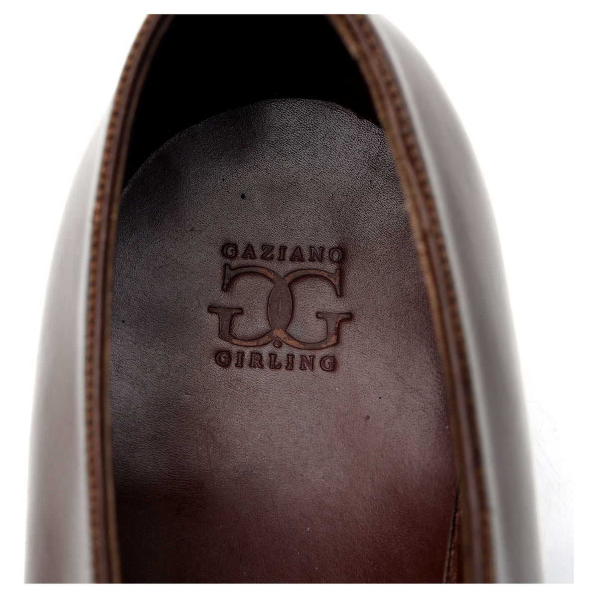 Bespoke Dark Brown Leather Derby UK 9.5 E / UK 10 D