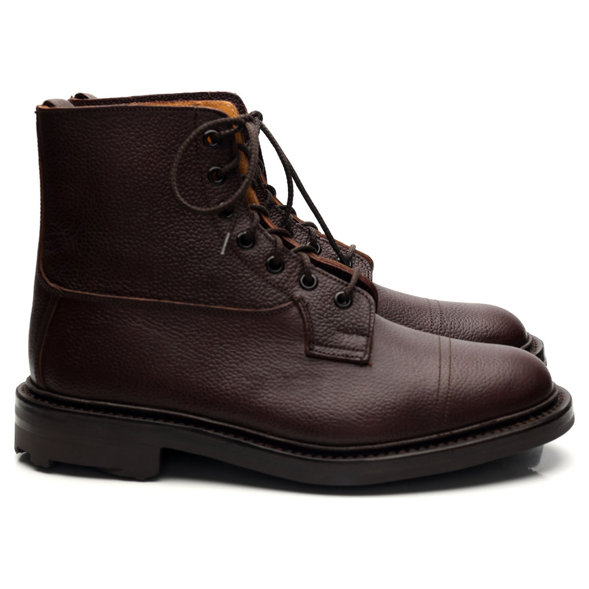 &#39;Grassmere&#39; Dark Brown Leather Boots UK 6.5