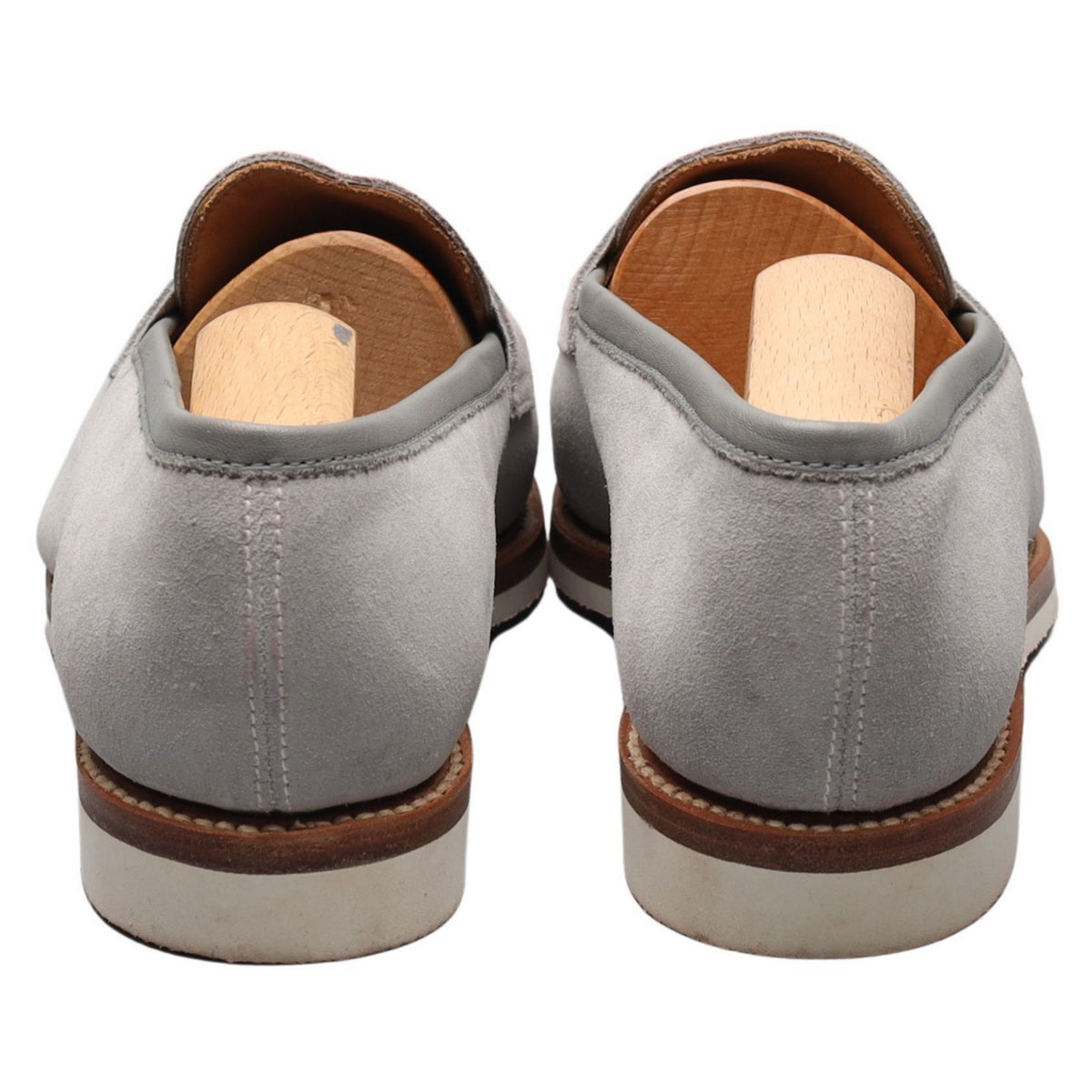 &#39;Capri&#39; Light Grey Suede Loafer UK 9.5 E