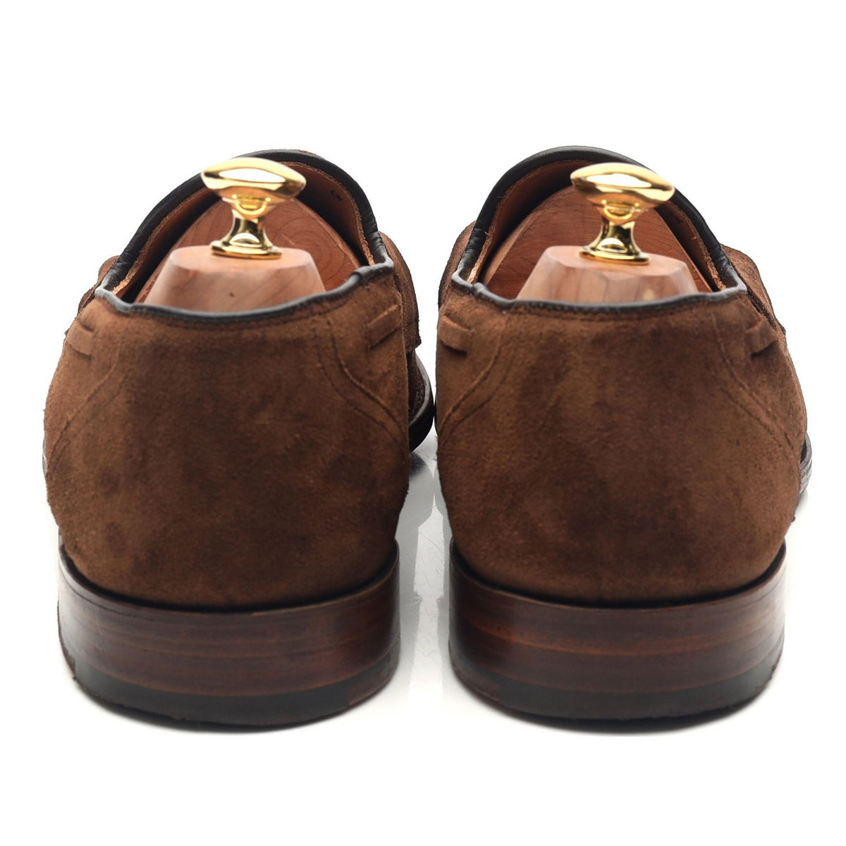 &#39;Widnes&#39; Brown Suede Loafers UK 10 G