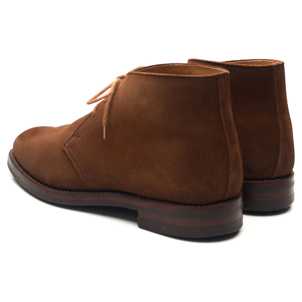 &#39;Chiltern&#39; Snuff Brown Suede Chukka Boots UK 7 E