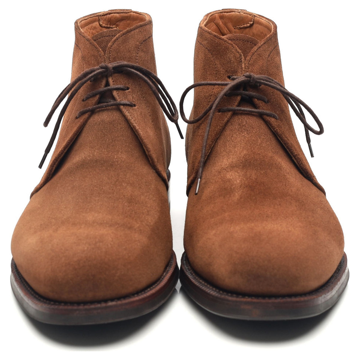 &#39;101468&#39; Brown Suede Chukka Boots UK 8.5 E