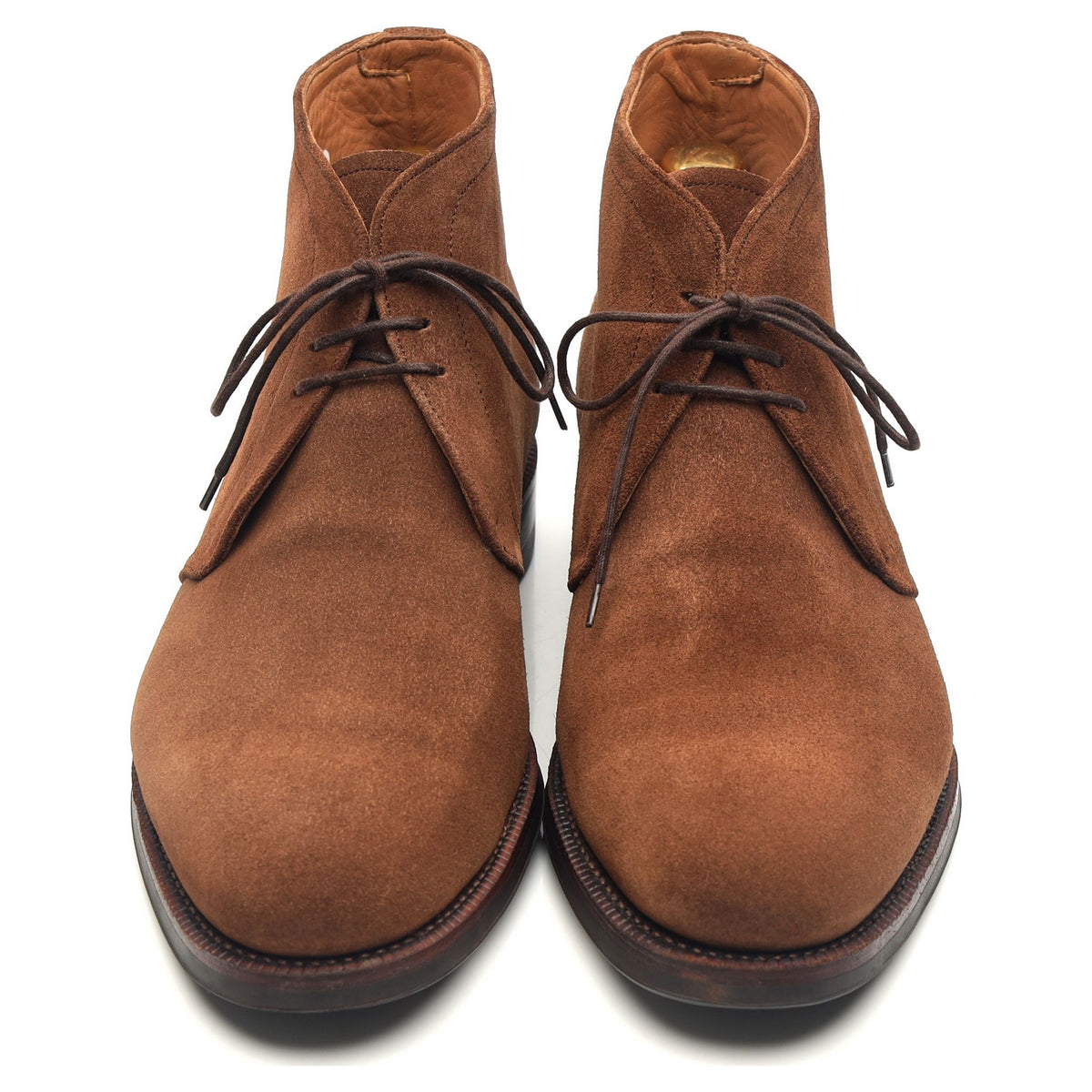 &#39;101468&#39; Brown Suede Chukka Boots UK 8.5 E