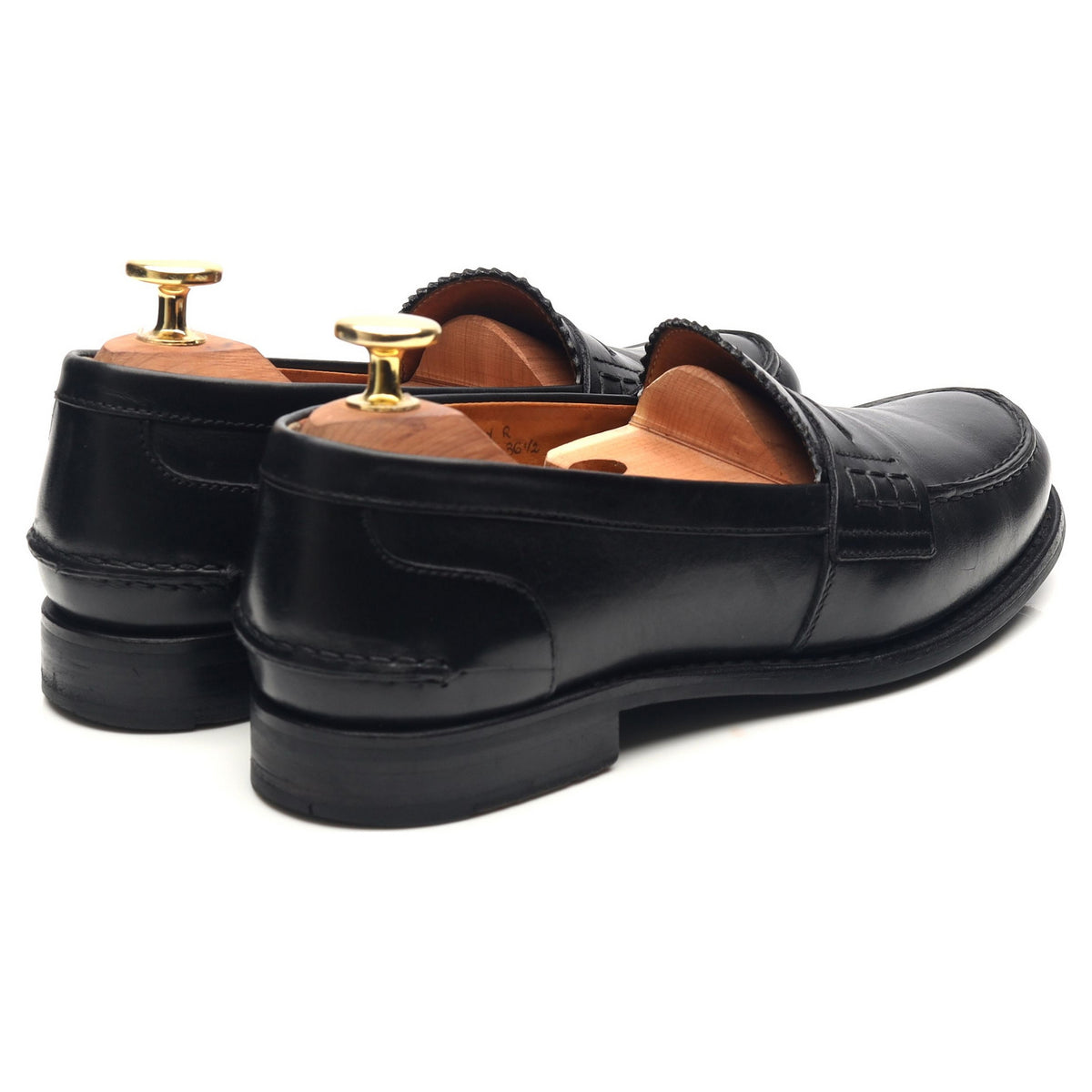 Women&#39;s &#39;Sally&#39; Black Leather Loafers UK 3.5