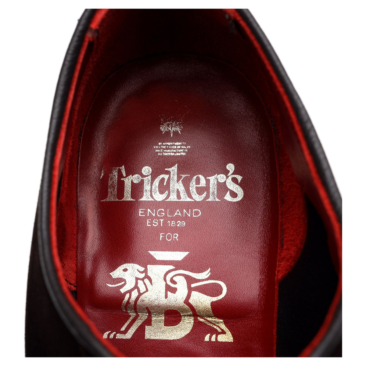 'Robert' Dark Brown Suede Derby UK 6.5