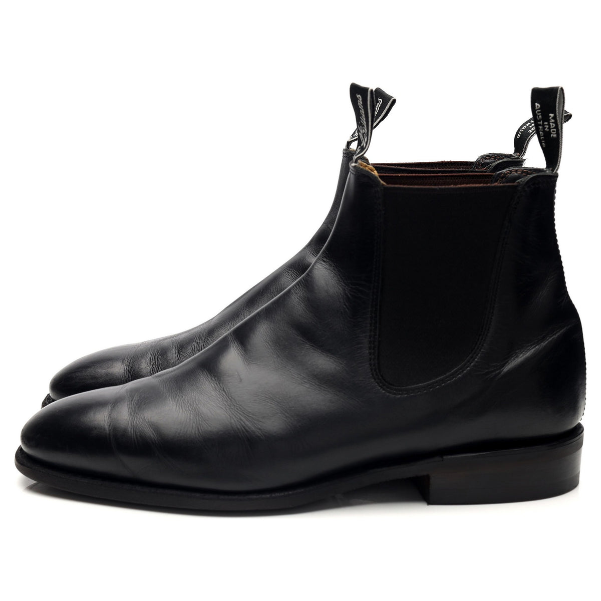 'Comfort Craftsman' Black Leather Chelsea Boots UK 9.5 G