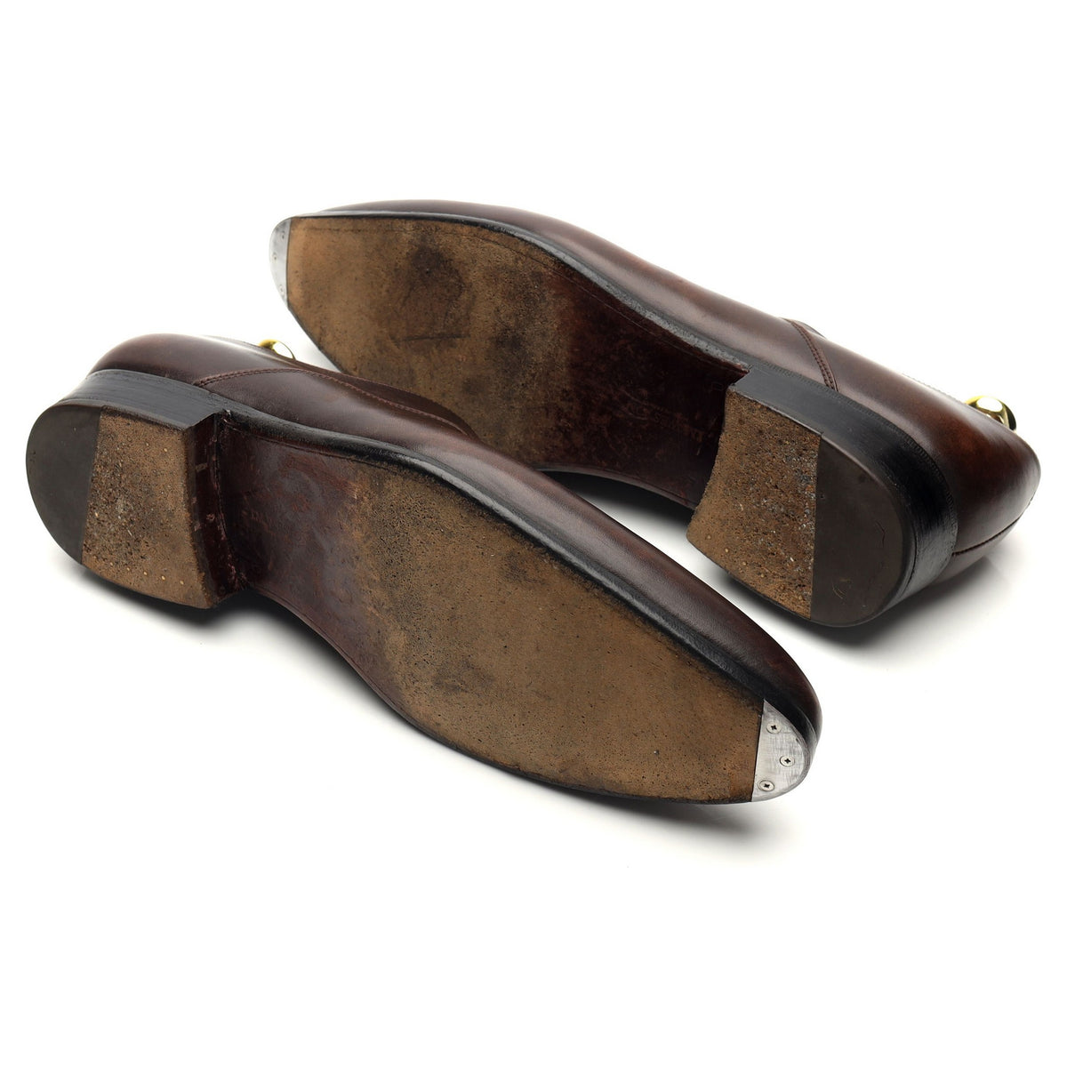 '7 Eyelets' Brown Leather Oxford 7 D UK 7.5