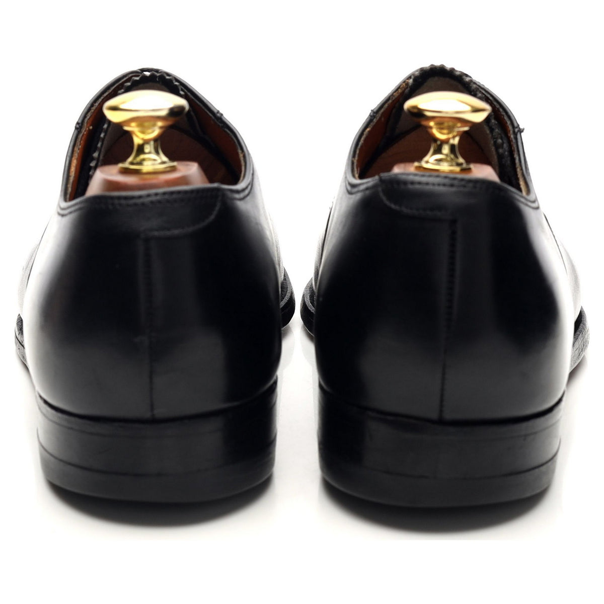 Black Leather Oxford UK 8 US 9 D