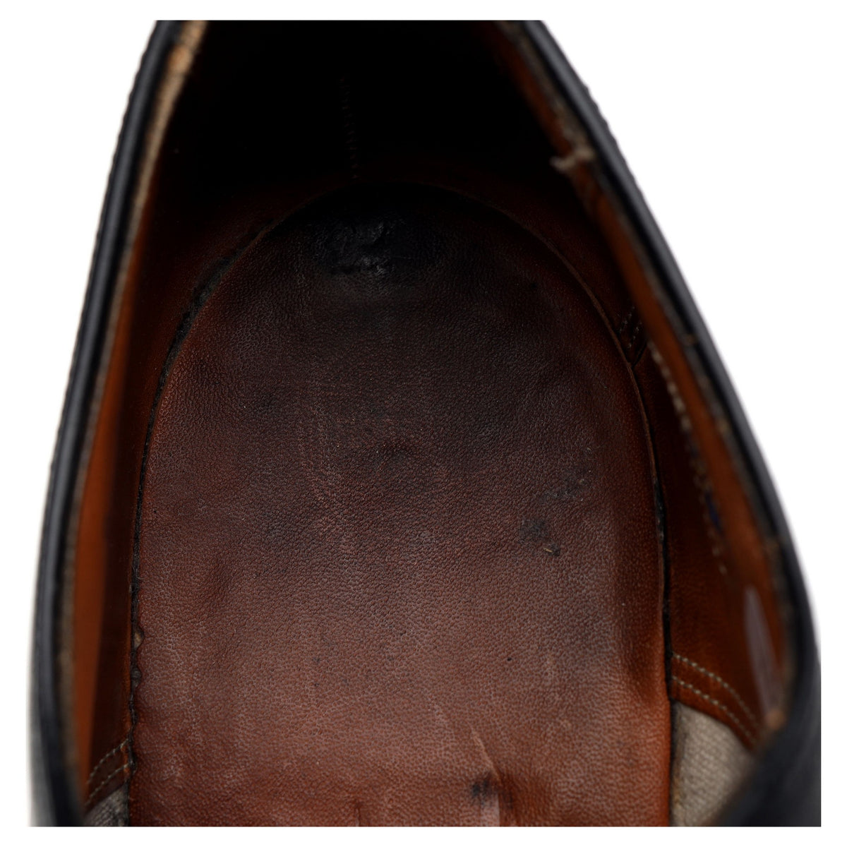 Black Leather Oxford UK 8 US 9 D