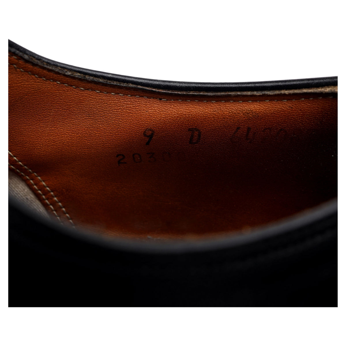 Black Leather Oxford UK 8 US 9 D