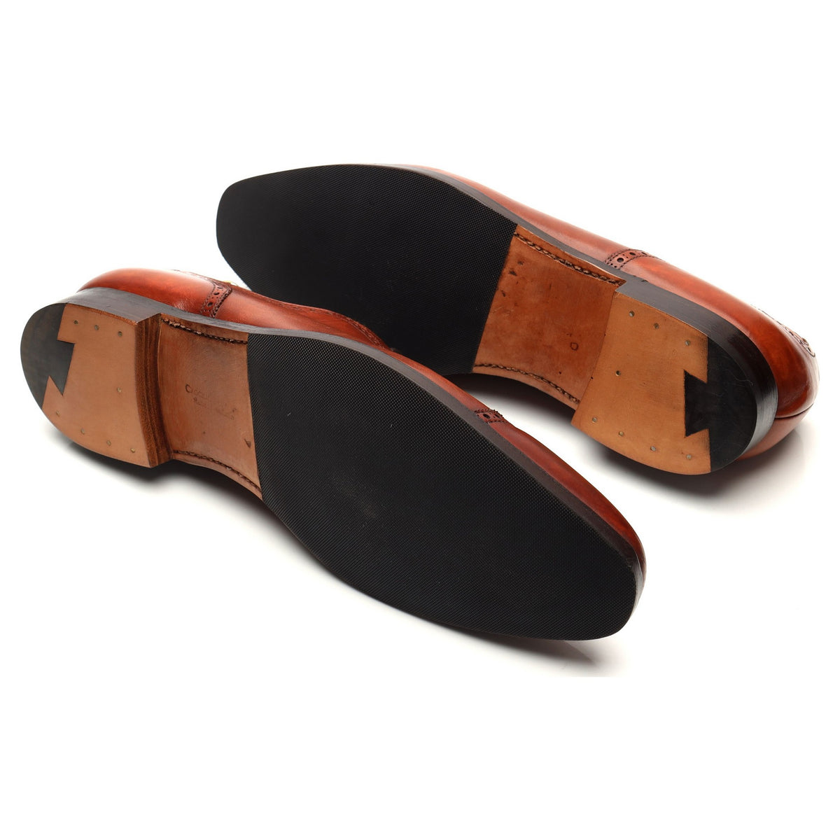 'Westbourne' Tan Brown Leather Oxford UK 9.5 E