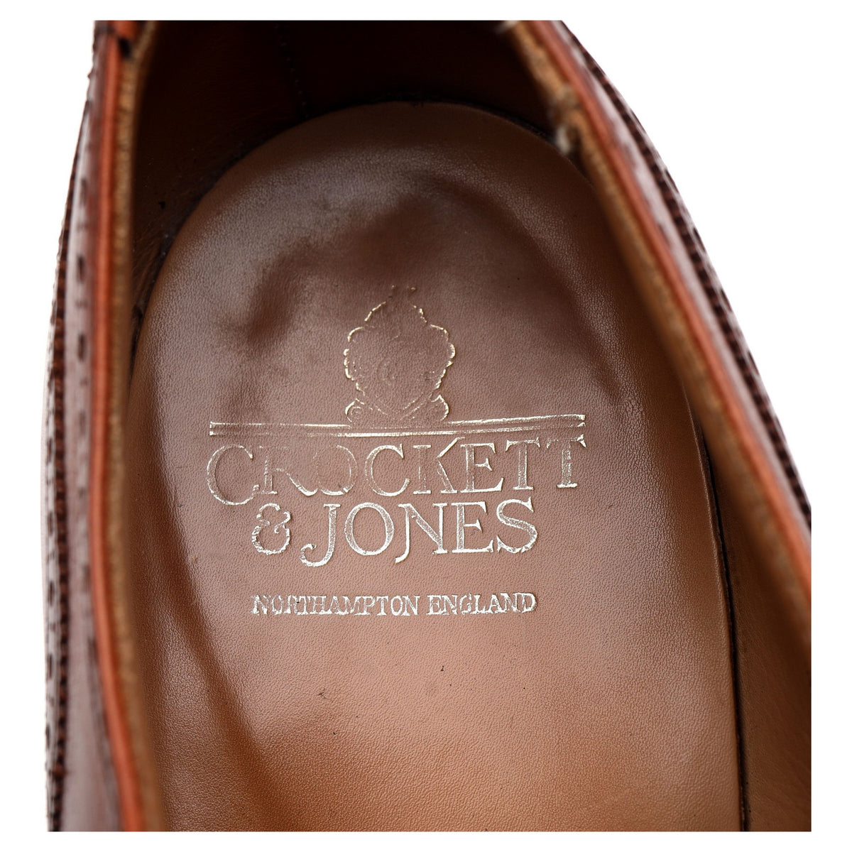 'Westbourne' Tan Brown Leather Oxford UK 9.5 E