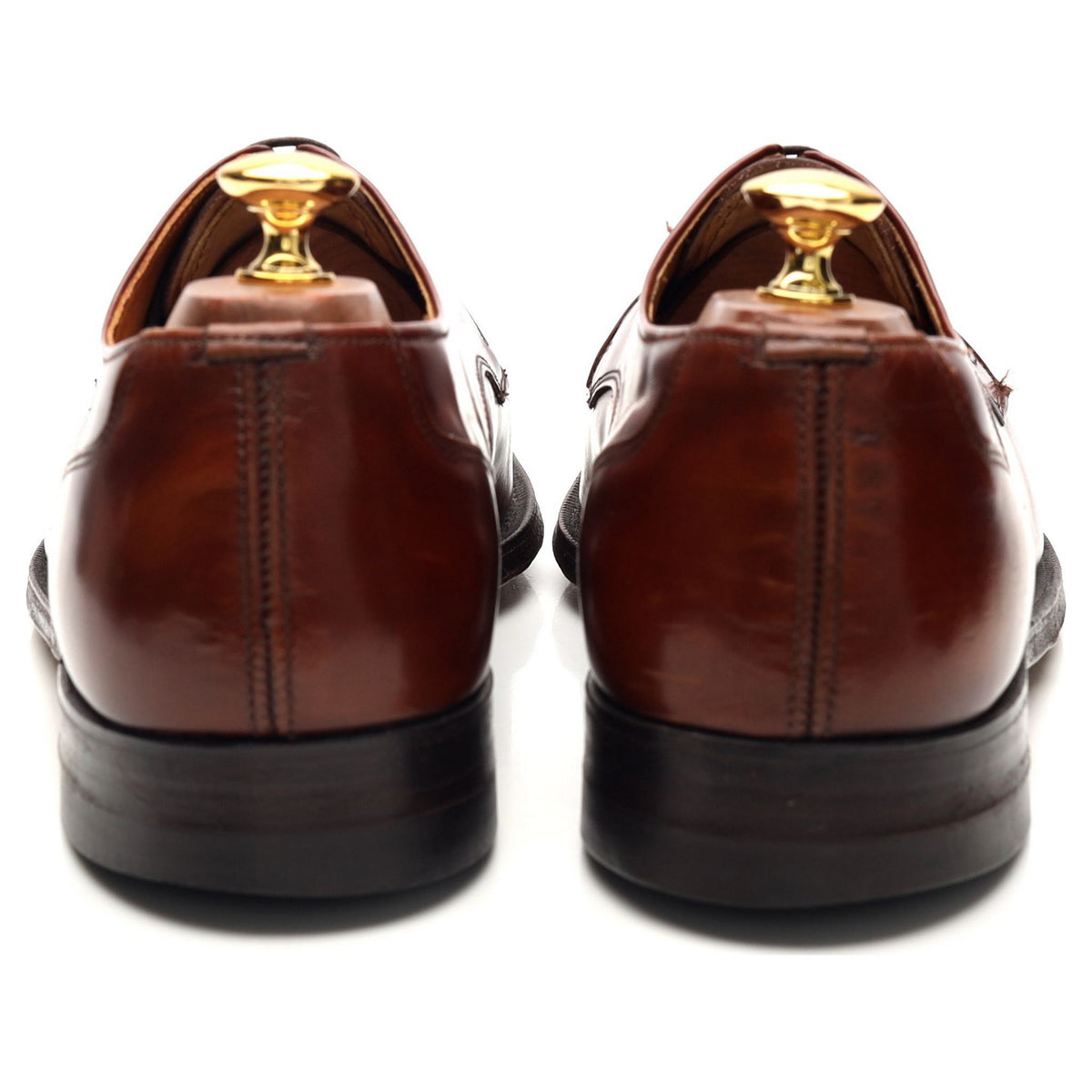 Tan Brown Leather Derby UK 9 US 10