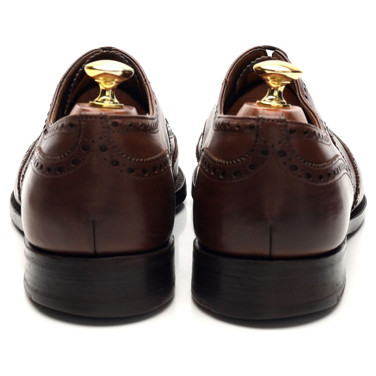 'Chetwynd' Brown Leather Oxford Brogues UK 8 G