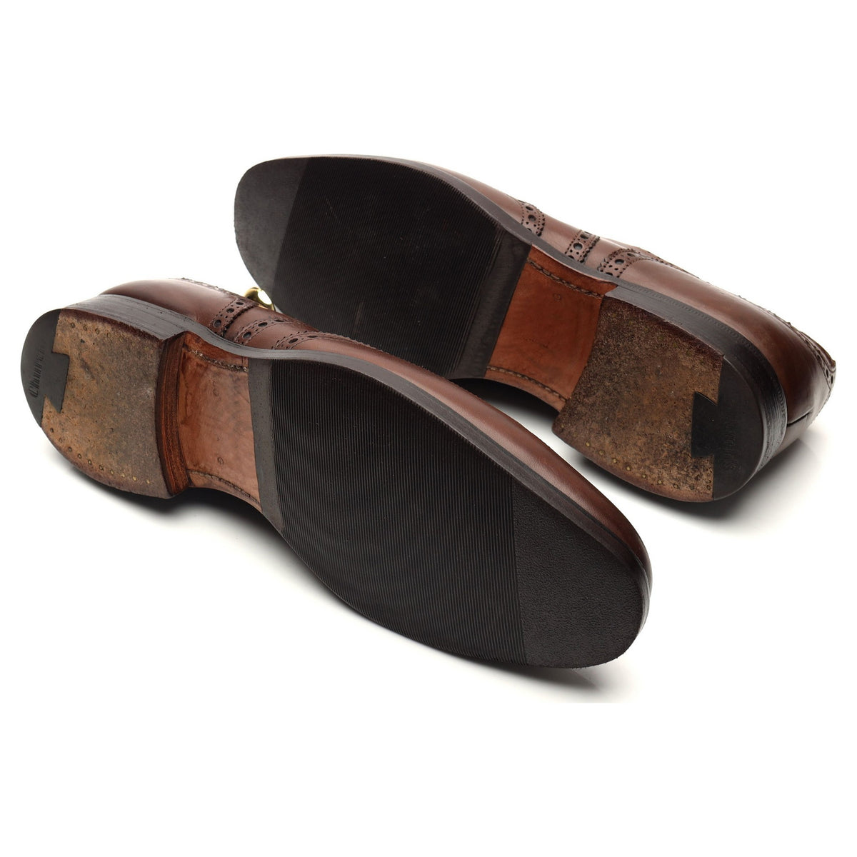 'Chetwynd' Brown Leather Oxford Brogues UK 8 G