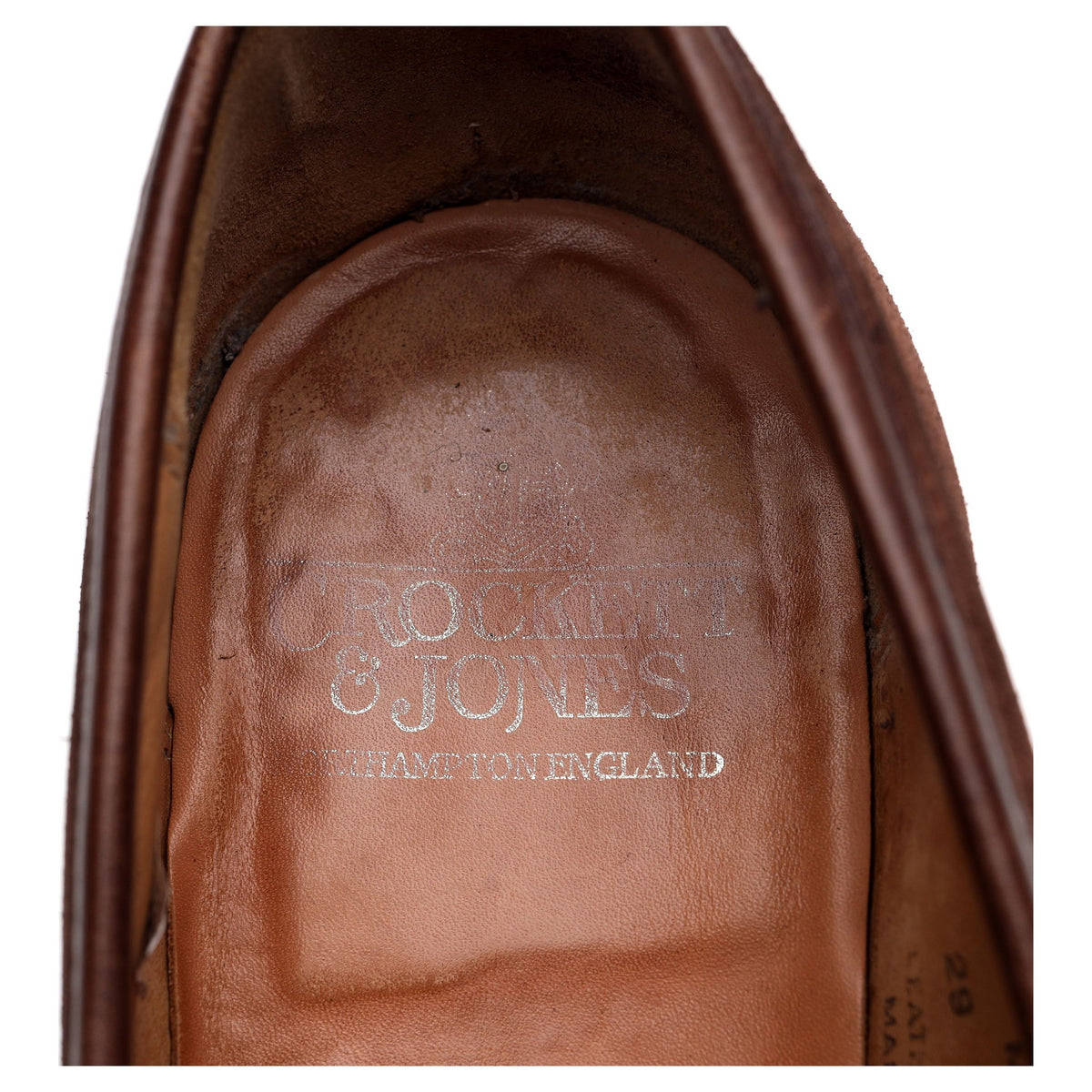 'Merton' Brown Suede Loafers UK 9 E