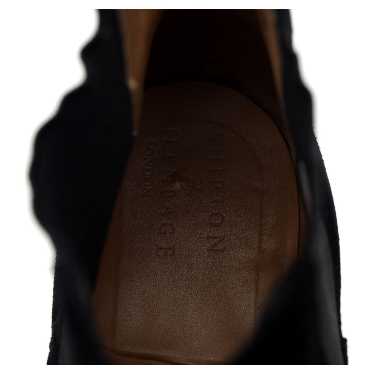 Black Suede Chelsea Boots UK 6.5