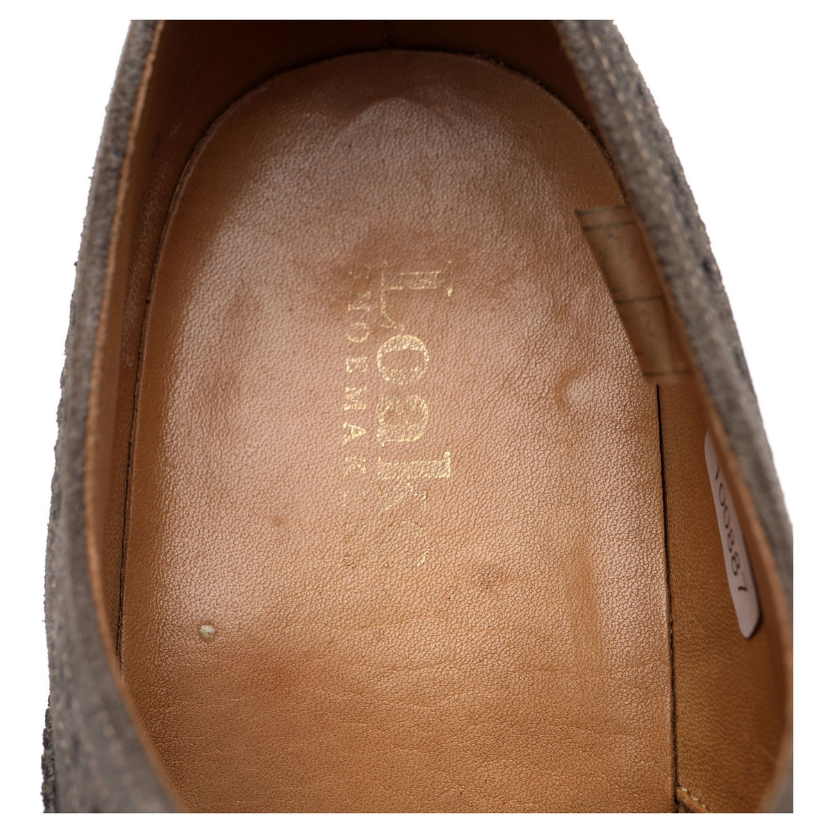 'Tye' Grey Suede Oxford Brogues UK 9