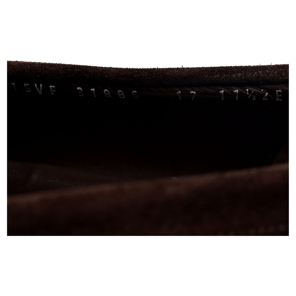 Dark Brown Suede Loafers UK 11.5