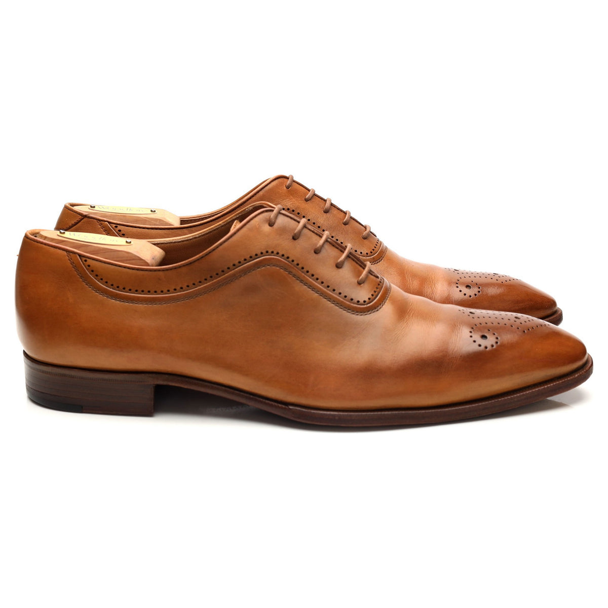 Tan Brown Leather Oxford UK 10 US 10.5