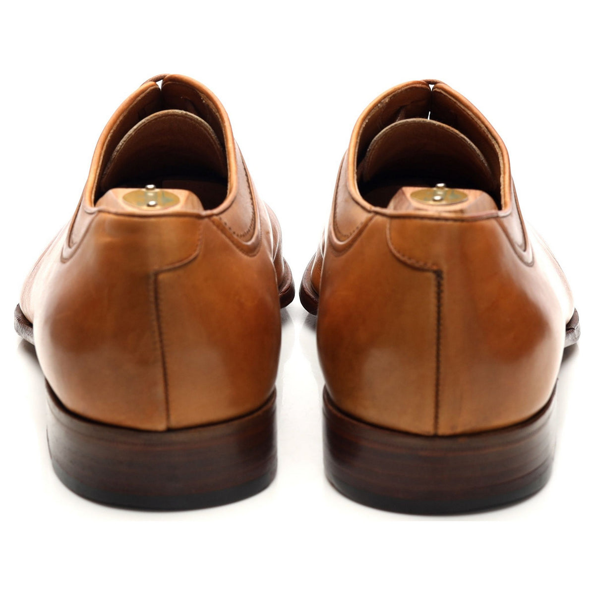 Tan Brown Leather Oxford UK 10 US 10.5