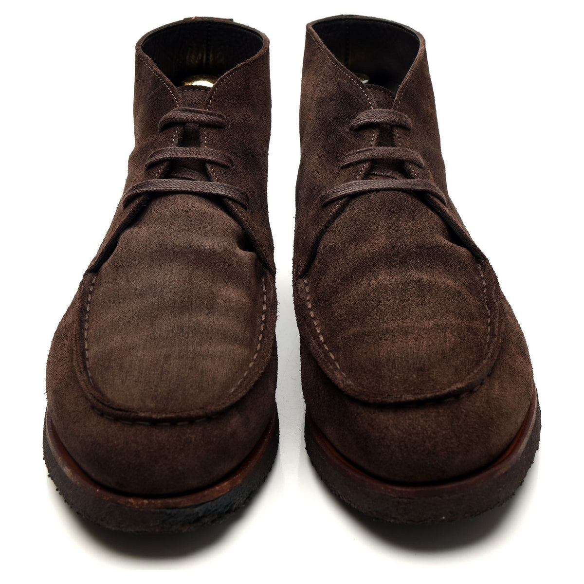 Dark Brown Suede Alpine Boots UK 11.5